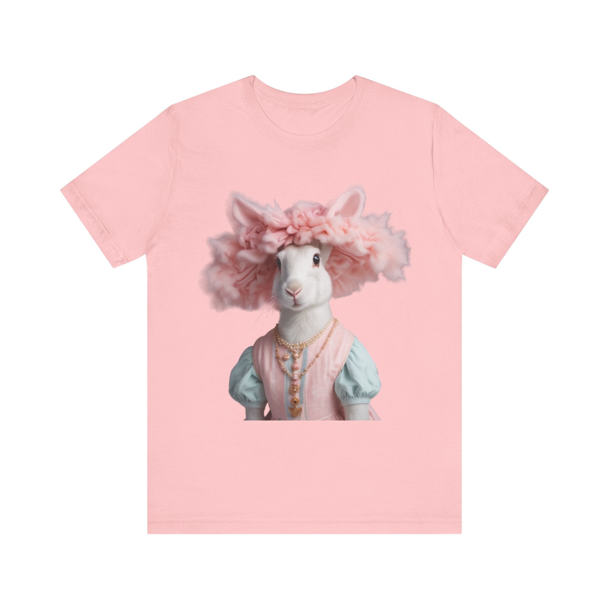 Whimsical Bunny Graphic Tee - Perfect for Easter and Spring Celebrations